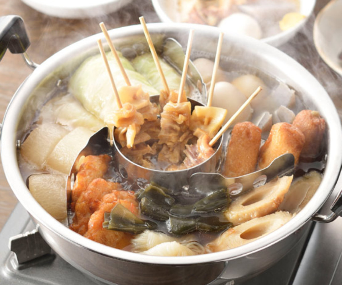 下村企販 おでん仕切り 居酒屋さん フリーサイズ ステンレス製 （ 鍋用