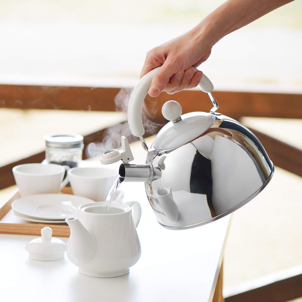 ヨシカワ ヤカン ショコラ IH200V対応 笛吹きケトル 2.5L （ ガス火