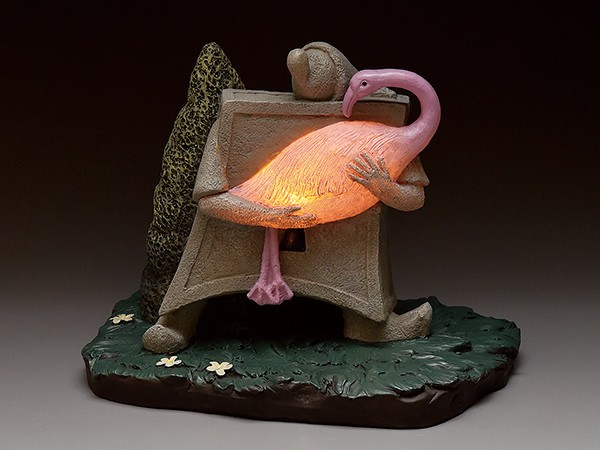 Disney（ディズニー） ソーラーライト 兵士とフラミンゴ 不思議の国の