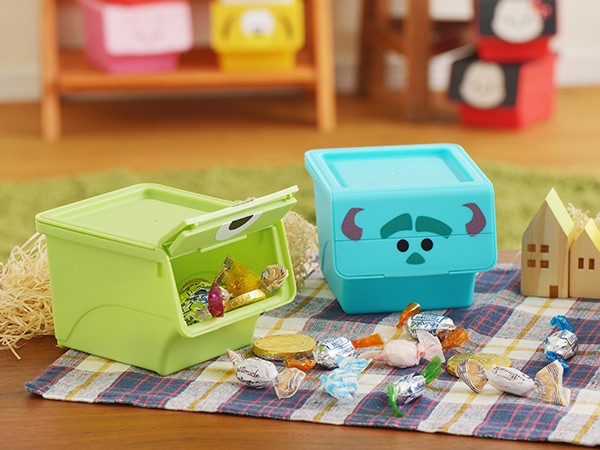 Disney（ディズニー） 小物入れ 幅11×奥行13×高さ9cm ツムツム