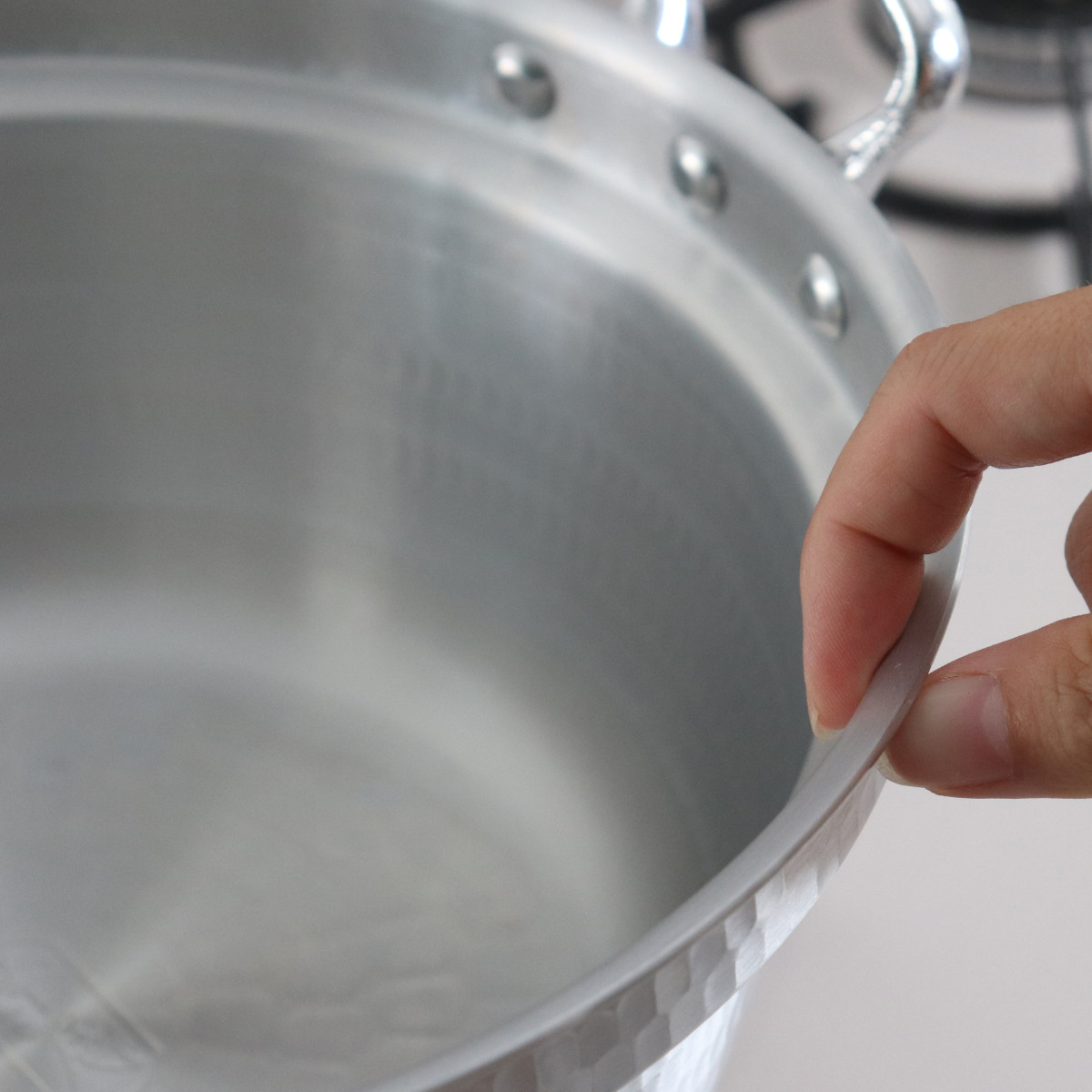 打出料理鍋 51cm ガス火専用 メモリ付き 中尾アルミ 業務用 日本製 38L