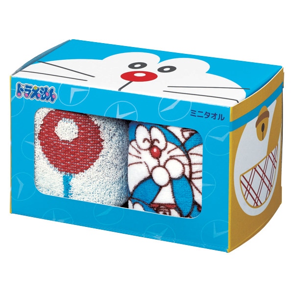 タオルチーフ 2枚組 25×25cmドラえもんプチギフト B （ タオル セット