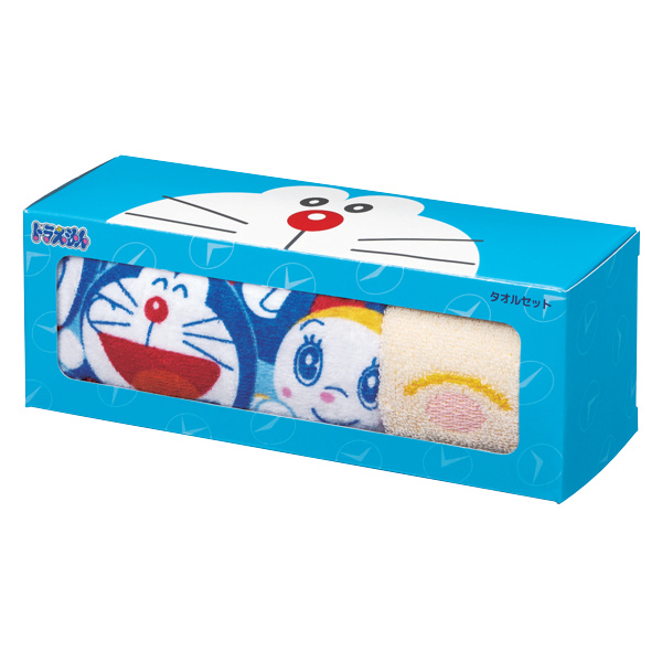 タオルチーフ&フェイスタオルセット ドラえもんプチギフト Y （ ドラミ
