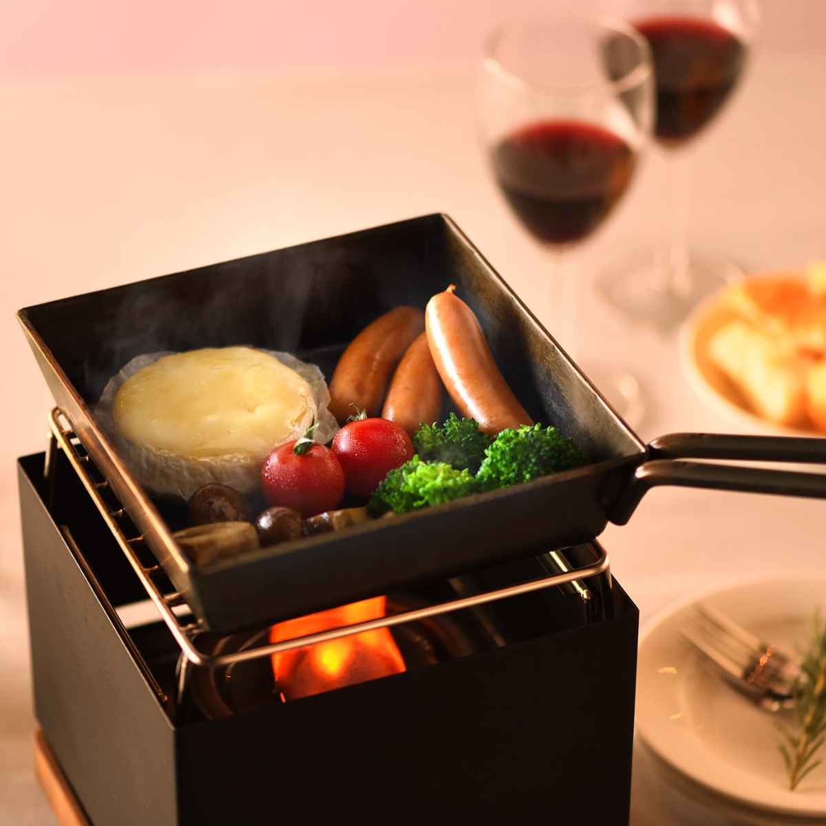 オークス（AUX） フライパン APELUCA コンパクトディープパン フタ付き