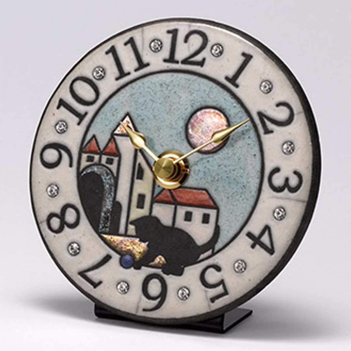 時計 置き掛け兼用 アントニオ・ザッカレラ アナログ Z939 （ 壁掛け