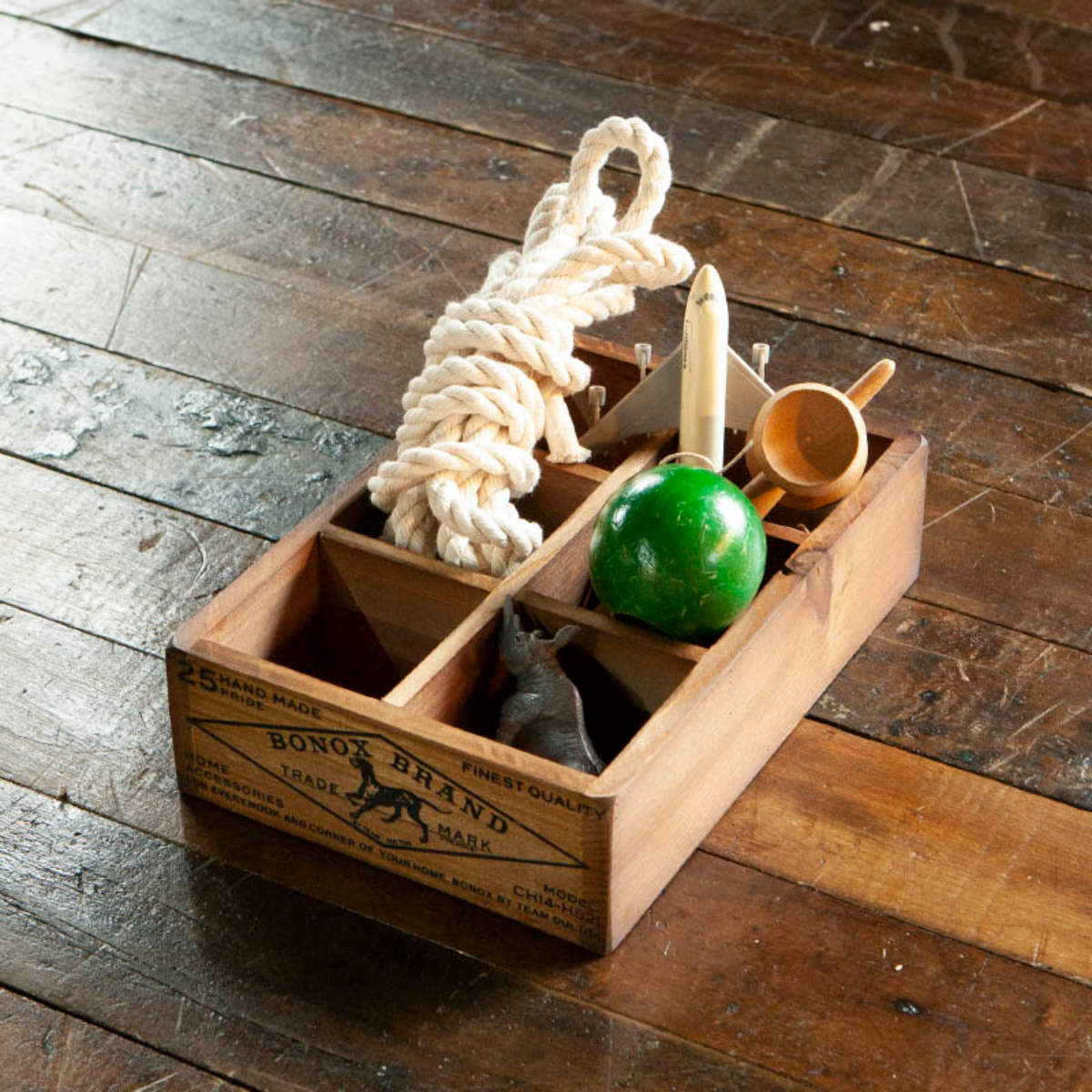 DULTON（ダルトン） 小物収納 DULTON 6 PARTITION WOODEN BOX H65