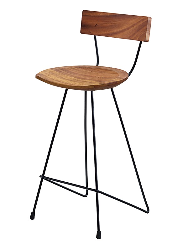 東谷 カウンターチェア 幅40cm ウッドチェア 椅子 木製 天然木