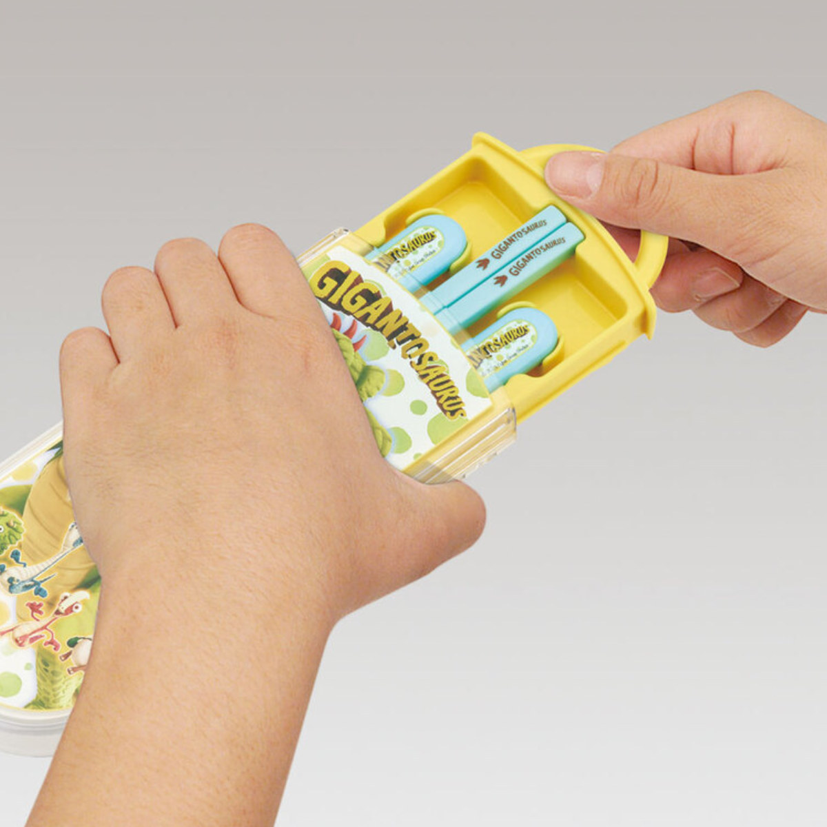 スケーター トリオセット 抗菌食洗対応トリオセット ギガントサウルス