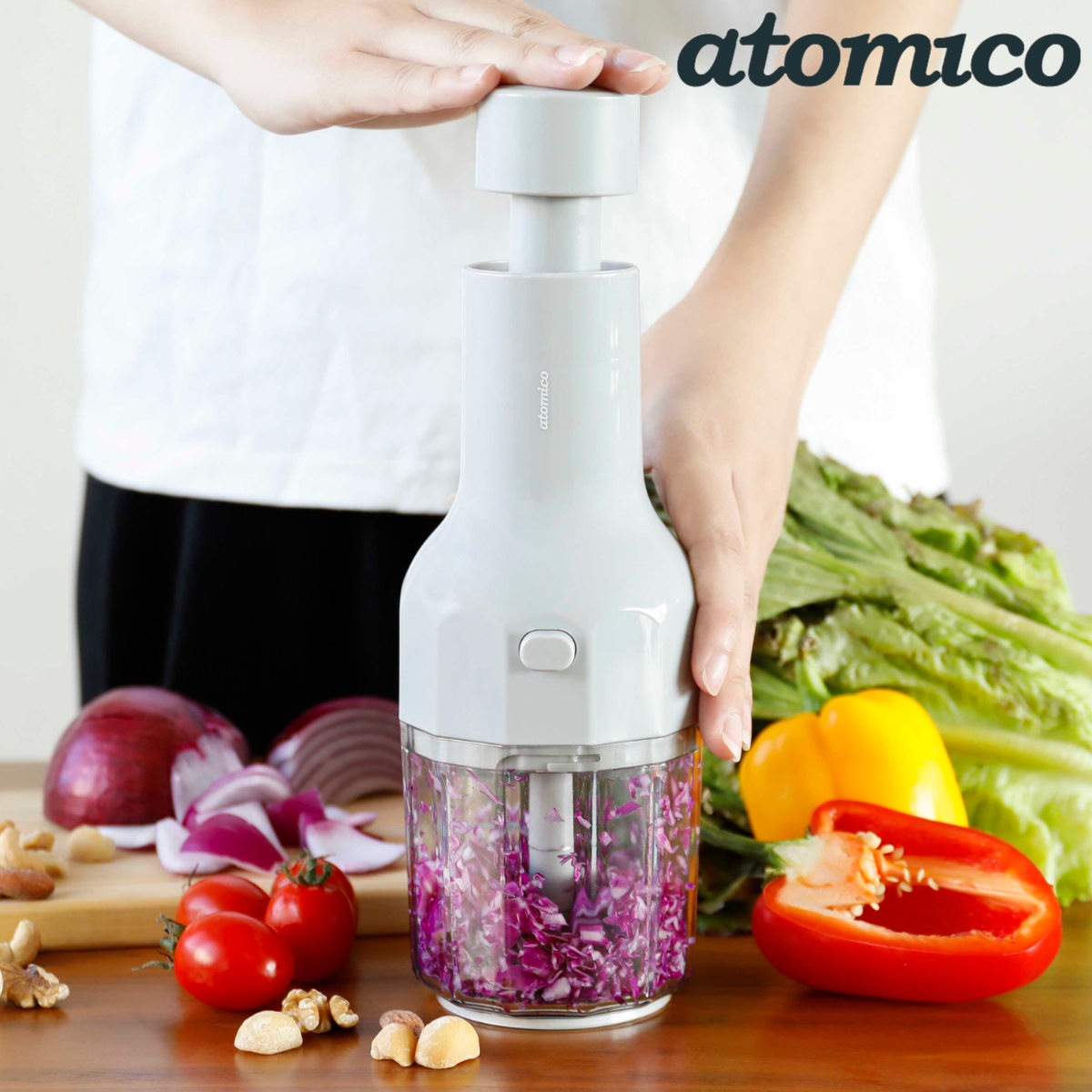 CB JAPAN（シービージャパン） フードチョッパー 手動 atomico