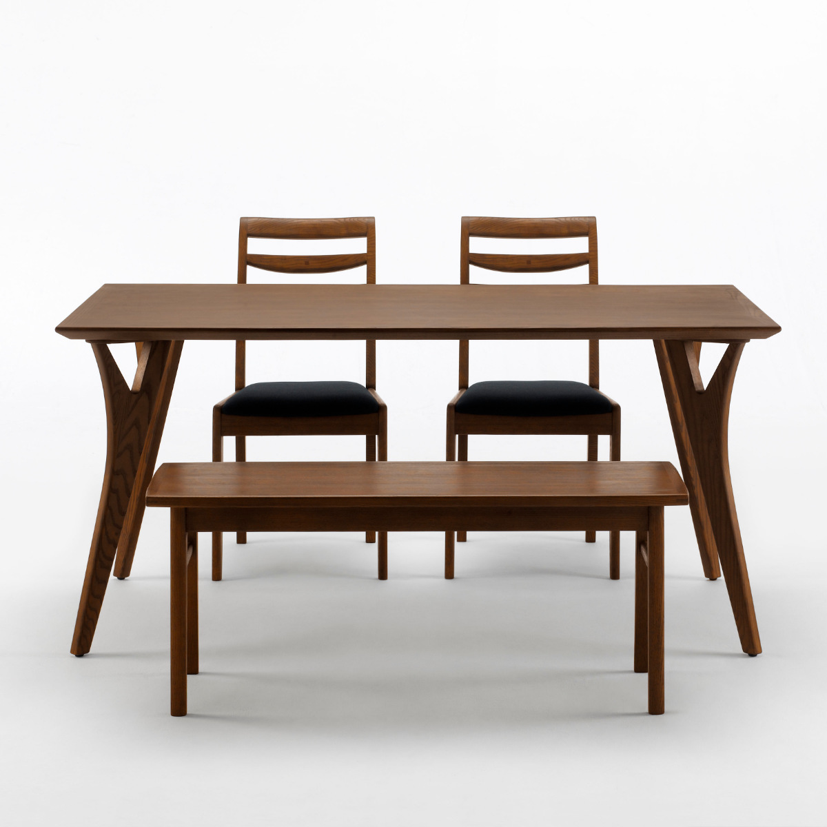 朝日木材加工 ダイニングテーブル 幅135cm BOSCO （ 開梱設置 ボスコ 4