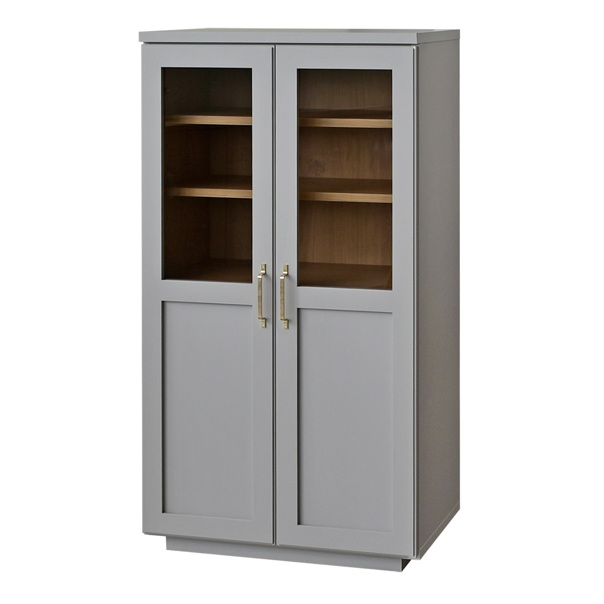 GART（ガルト） キャビネット 幅70cm 両開き扉 可動棚 完成品 日本製