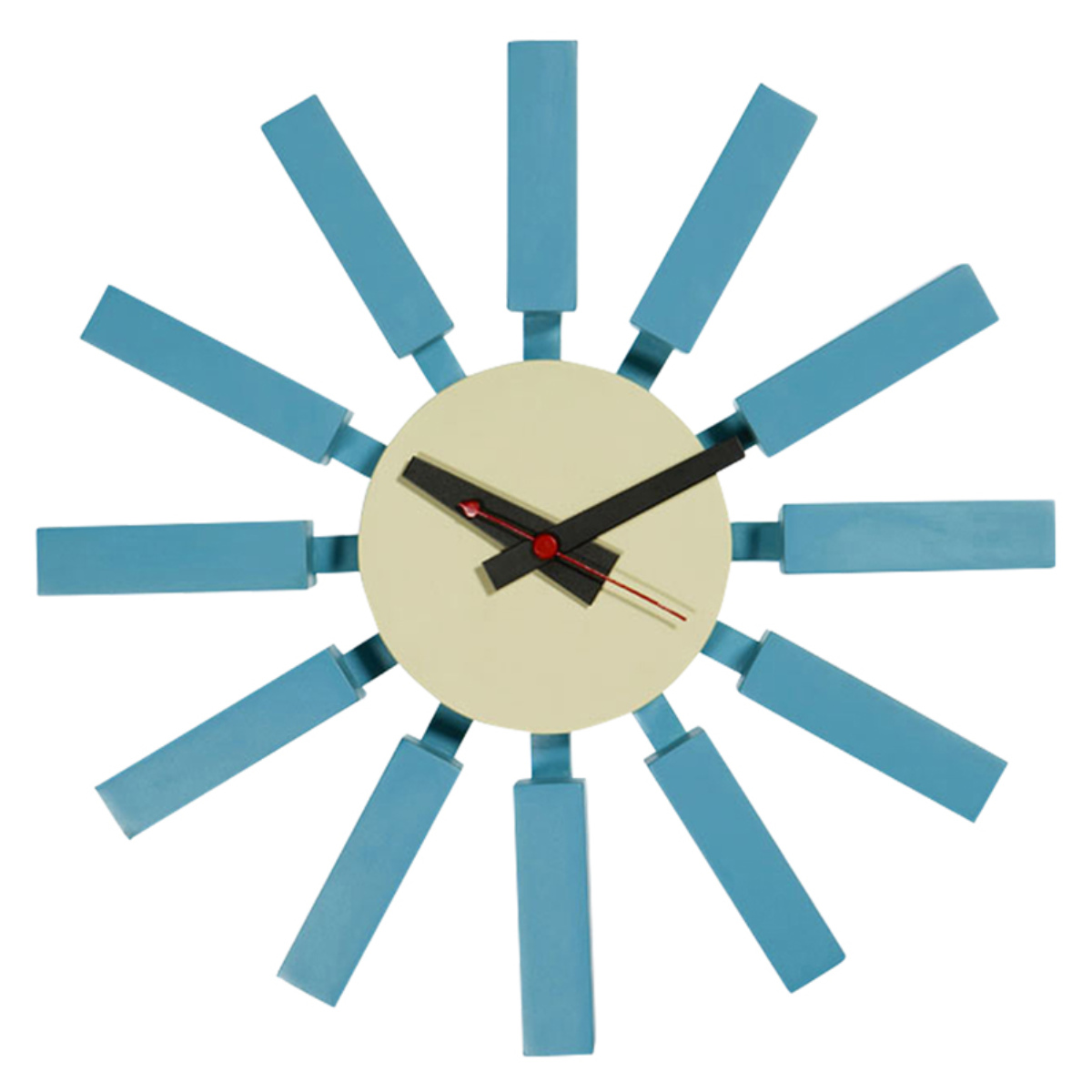 掛け時計 ブロック ジョージ・ネルソン リプロダクト 直径31cm （ 時計