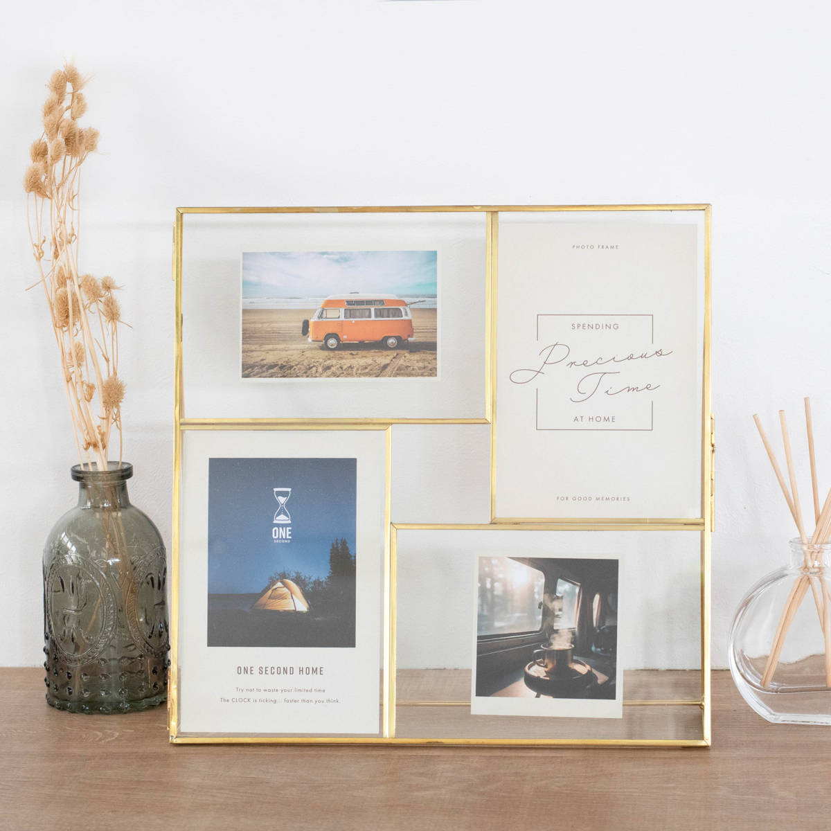 キシマ（KISHIMA） フォトフレーム マルチフェイス メタルフレーム