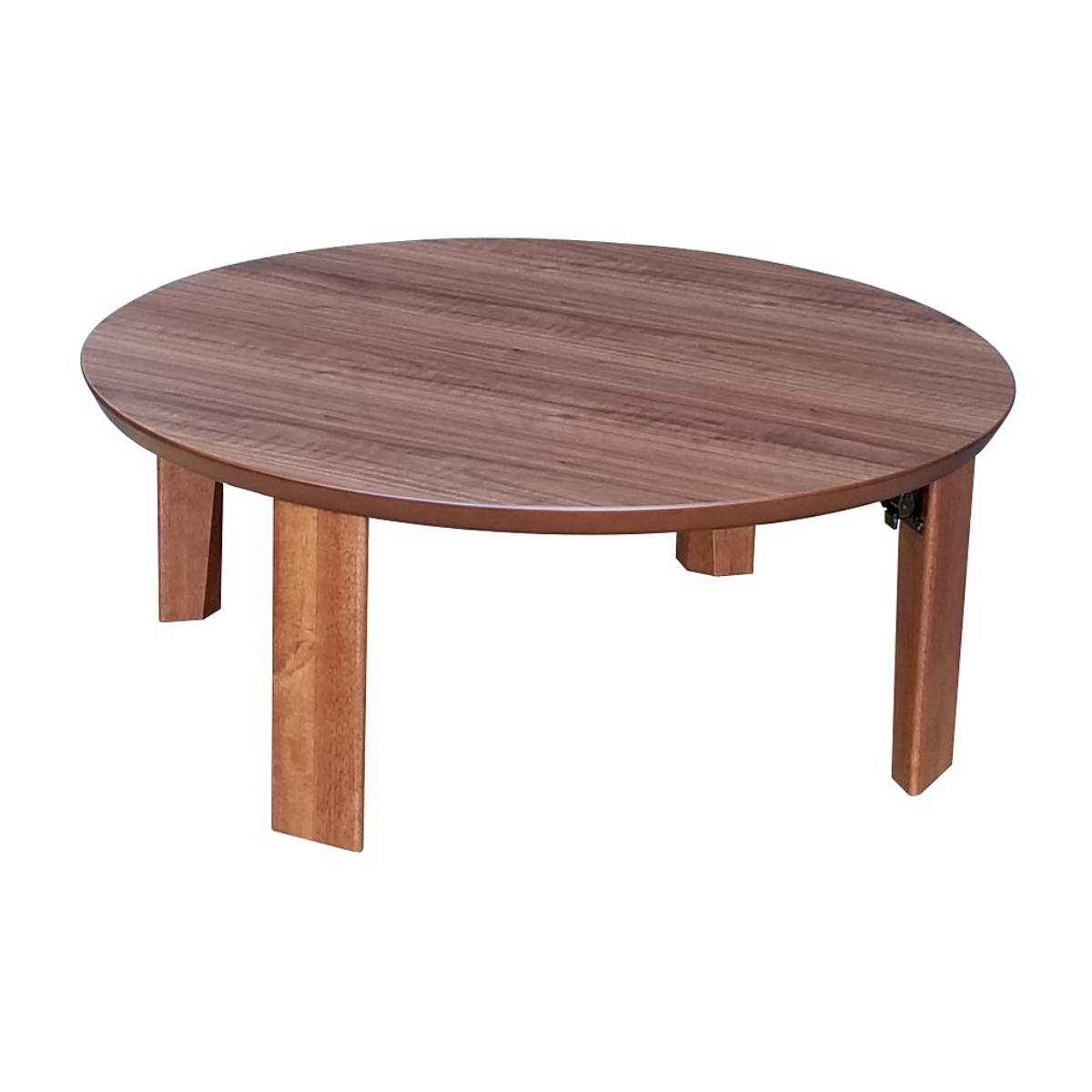 ローテーブル 折りたたみ 円型 直径90cm 座卓マロン （ テーブル 天然