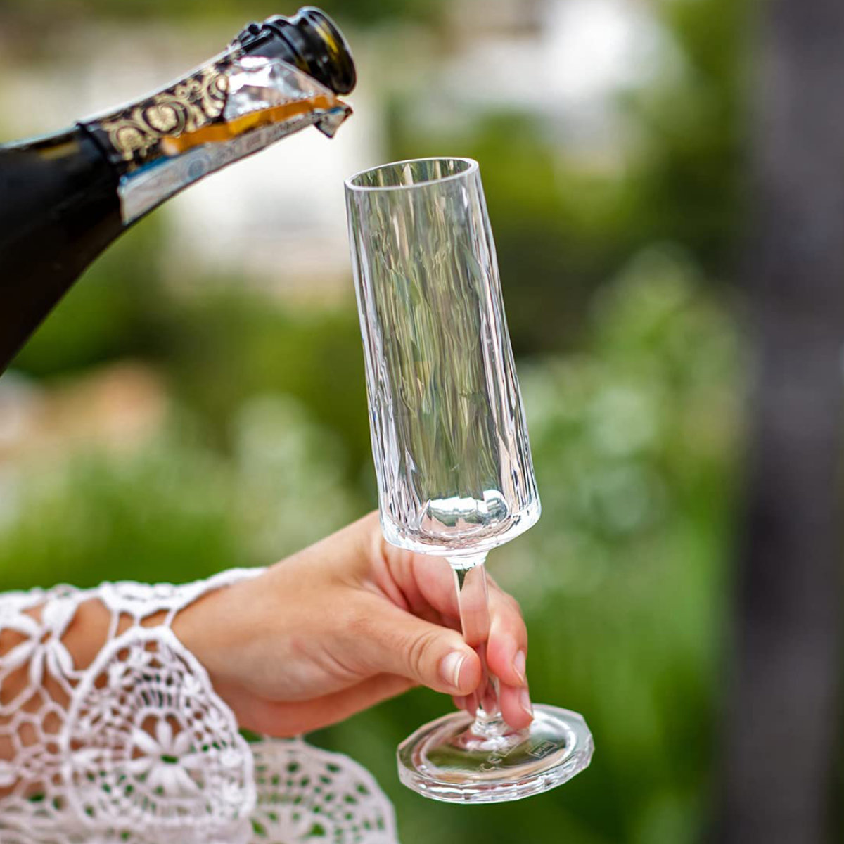 シャンパングラス 100ml KOZIOL Super プラスチック （ 食洗機対応