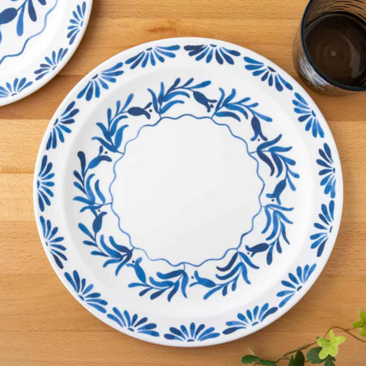 プレート 27cm アズール プラスチック メラミン （ 食洗機対応 お皿