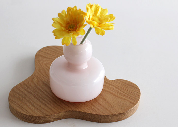 marimekko（マリメッコ） 花瓶 一輪挿し フラワーベース パウダー