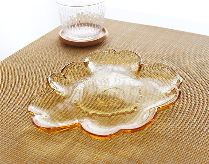 marimekko（マリメッコ） プレート 皿 Unikko shape ウニッコ ガラス