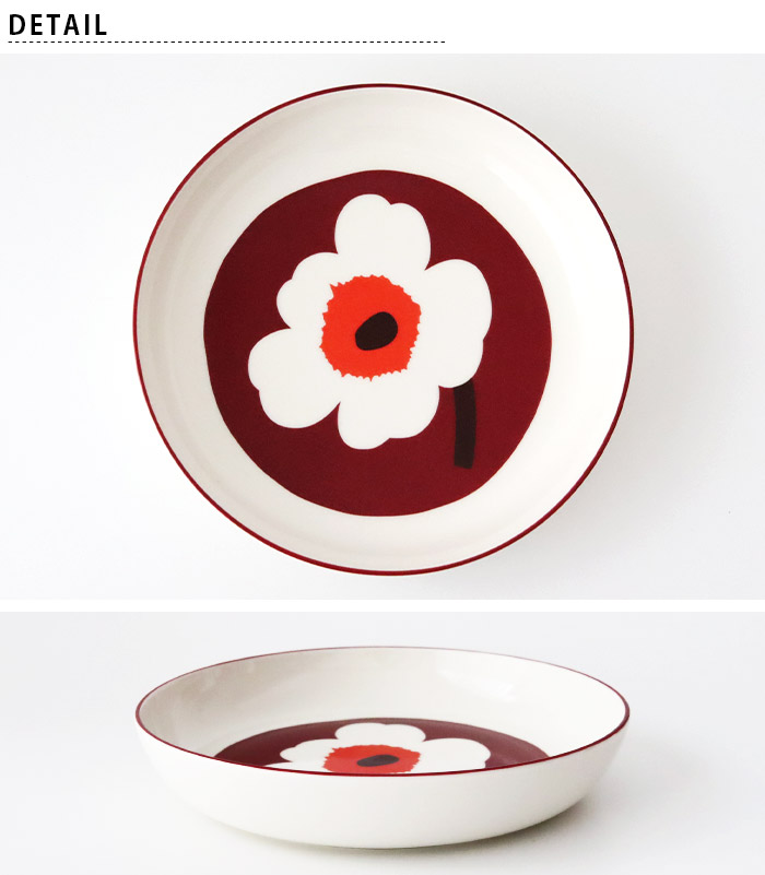 marimekko（マリメッコ） プレート 皿 Unikko ウニッコ ディープ