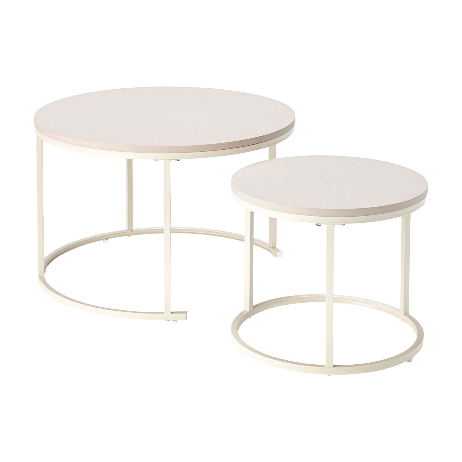 東谷 ネストテーブル 2個セット センター テーブル ローテーブル