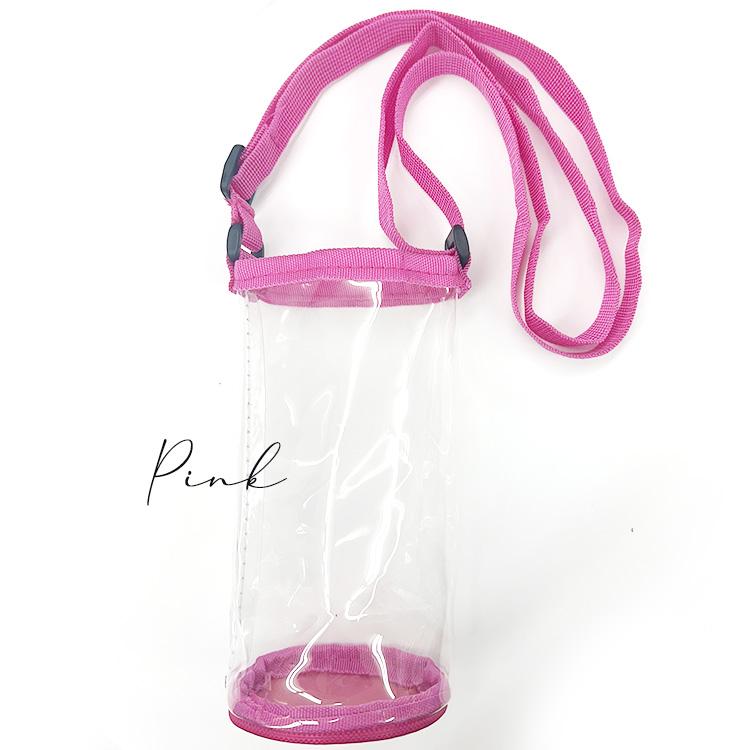 訳あり/ スケーター 水筒 カバー サーモス 直のみ 透明 ボトルホルダー