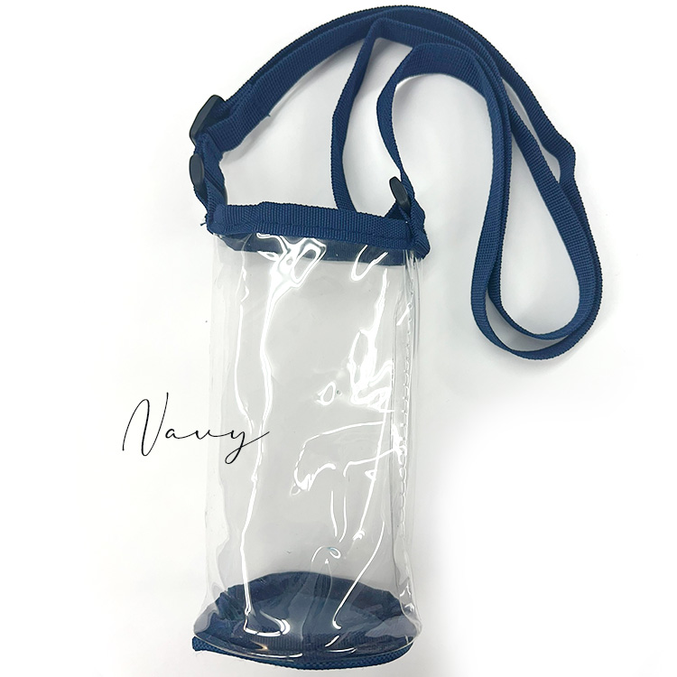 訳あり/ スケーター 水筒 カバー サーモス 直のみ 透明 ボトルホルダー