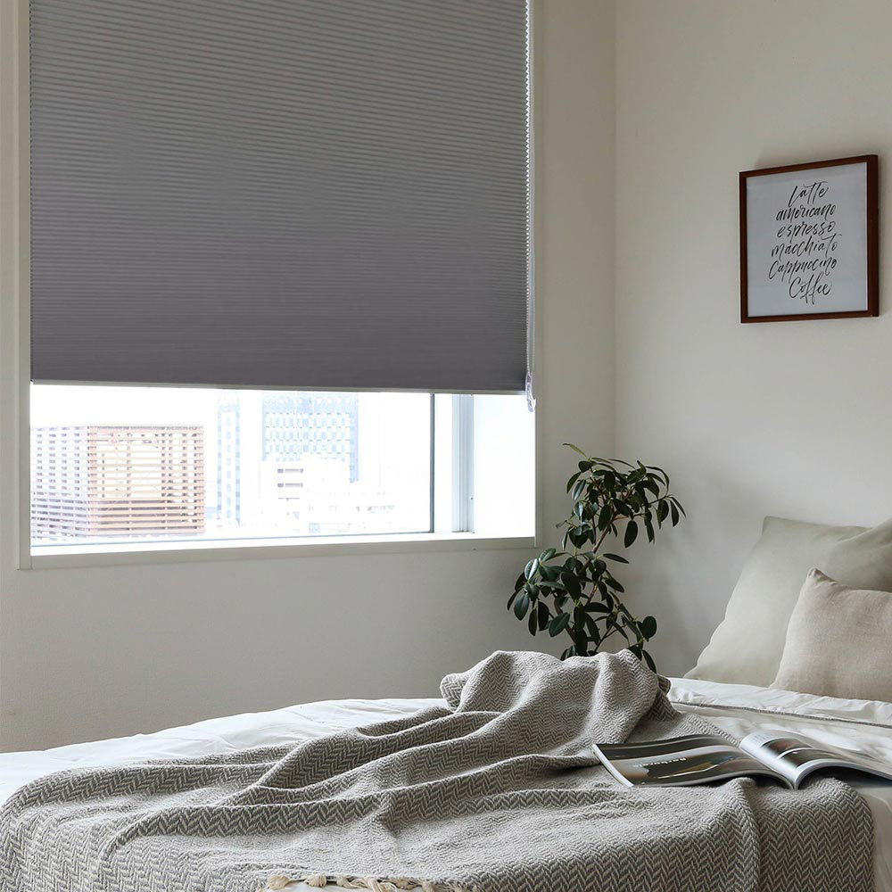 ハニカムシェード オーダー 幅50〜180cm 安い ハニー 遮光 : カーテン