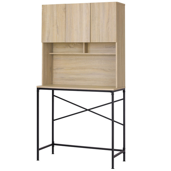 IRIS OHYAMA（アイリスオーヤマ） 食器棚 レンジ台 幅93 キッチン