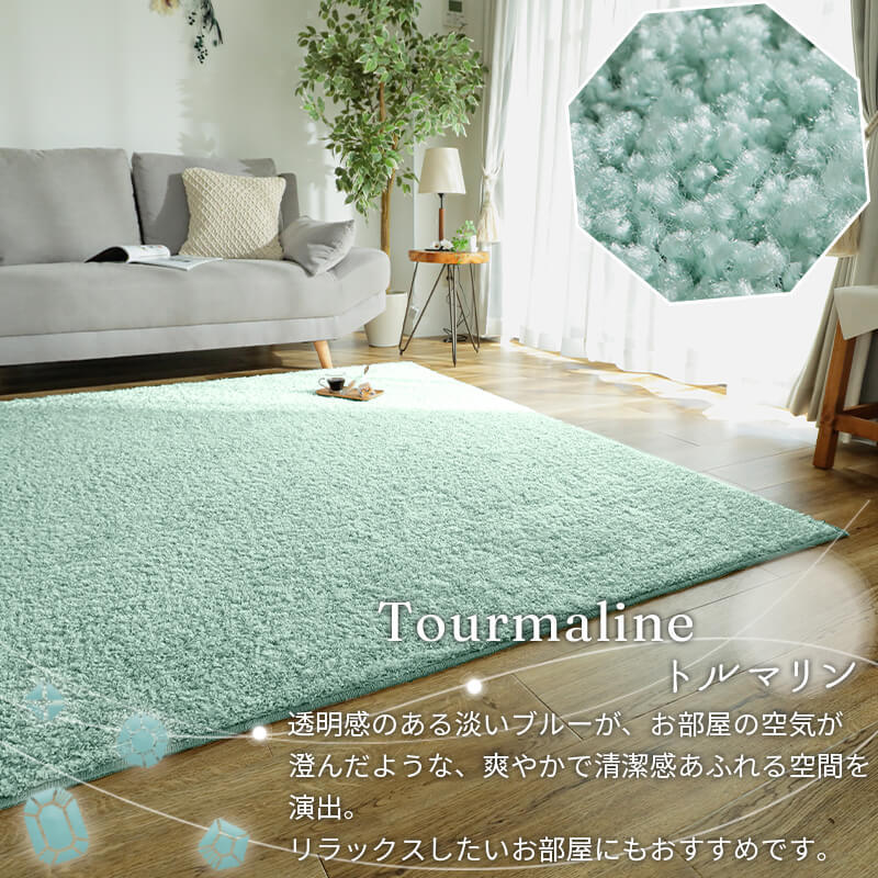 グラムスタイル カラー限定特価 ラグ カーペット 絨毯 洗える 2畳 190