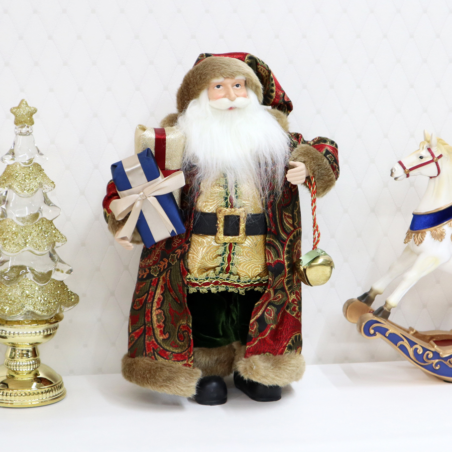 ゴールドベル サンタクロースサンタ オブジェ クリスマス RE10665