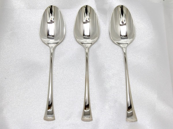 スプーン 3本セット SILVER シルバー SV850 LUCKY WOOD 銀製