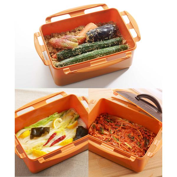 漬物ポット 2.6L 発酵食堂 SJ1910 ヨシカワ | 漬け物容器 漬け物器