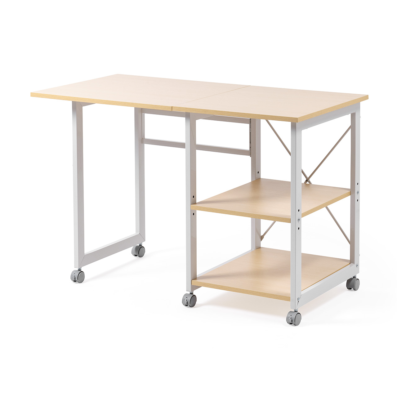 SANWA SUPPLY（サンワサプライ） 折りたたみデスク 収納一体型