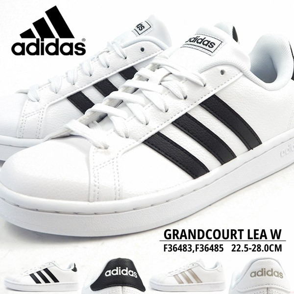 adidas（アディダス） スニーカー GRANDCOURT LEA W グランドコート