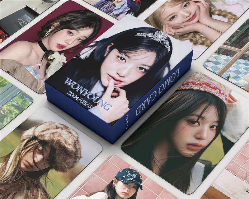 WonYoungグッズ フォト カード 55枚 セット IVE トレカ ウォニョン