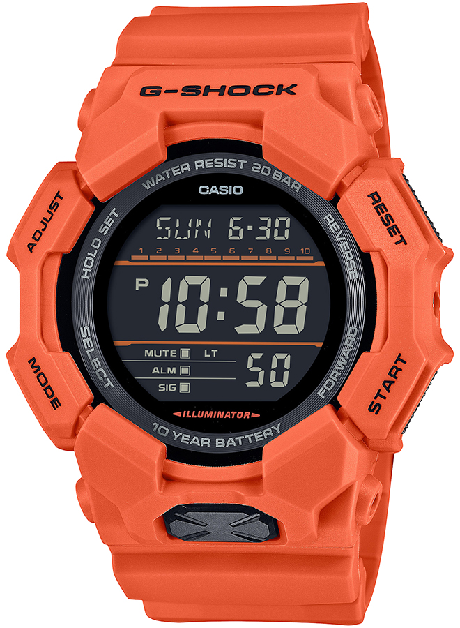 G-SHOCK GD-010シリーズ 10年バッテリー GD-010-4JF メンズ 腕時計