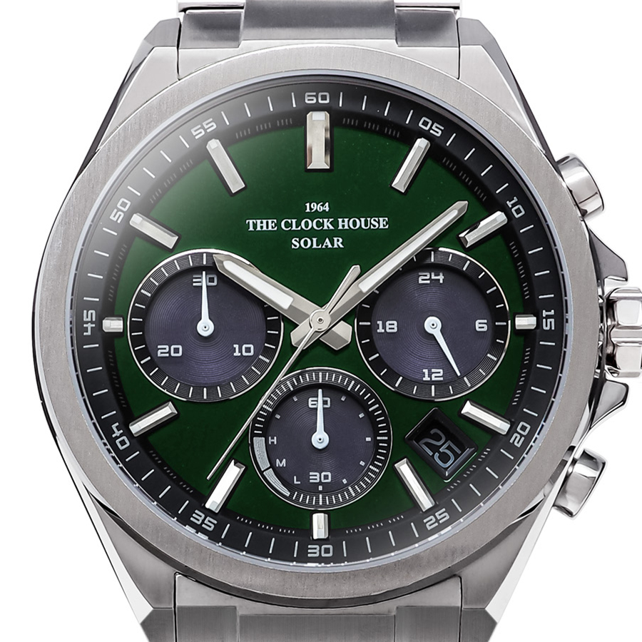 THE CLOCK HOUSE（ザ・クロックハウス） エッジ ソーラー クロノグラフ