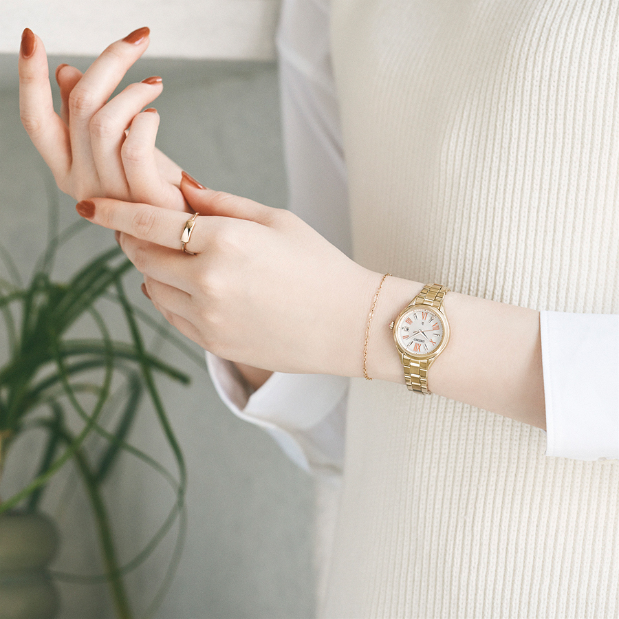 LUKIA セイコー ルキア Grow 金木犀 SSQW098 レディース 腕時計