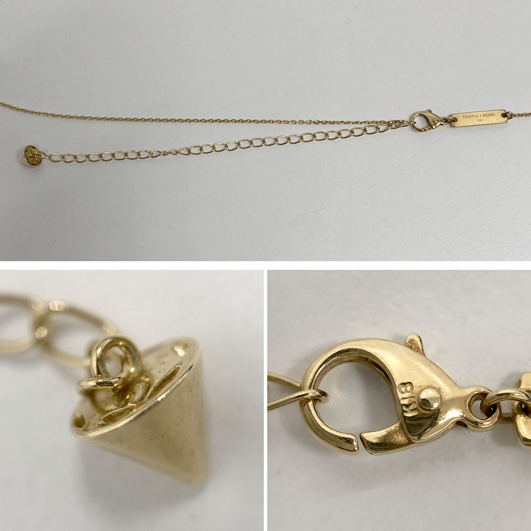 TASAKI（タサキ） バランス シグネチャー ネックレス 70cm 750 YG 5P