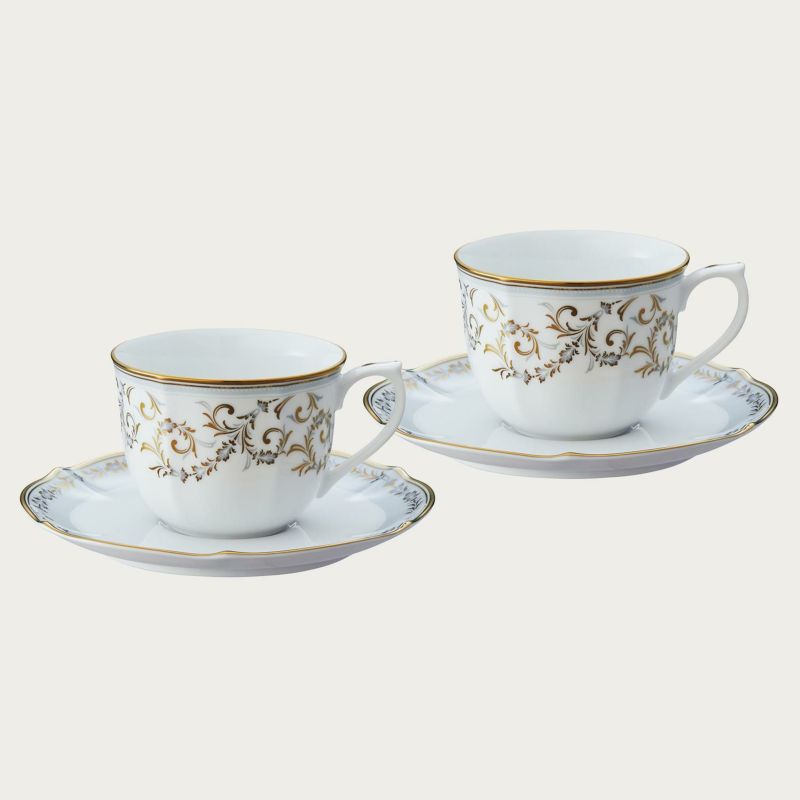 ノリタケ Noritake ソフィランス コーヒーカップ＆ソーサーペア 250ml