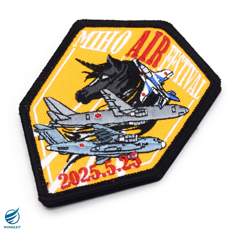 航空自衛隊 美保基地 航空祭 2025 来場記念 限定 パッチ 刺繍 ワッペン