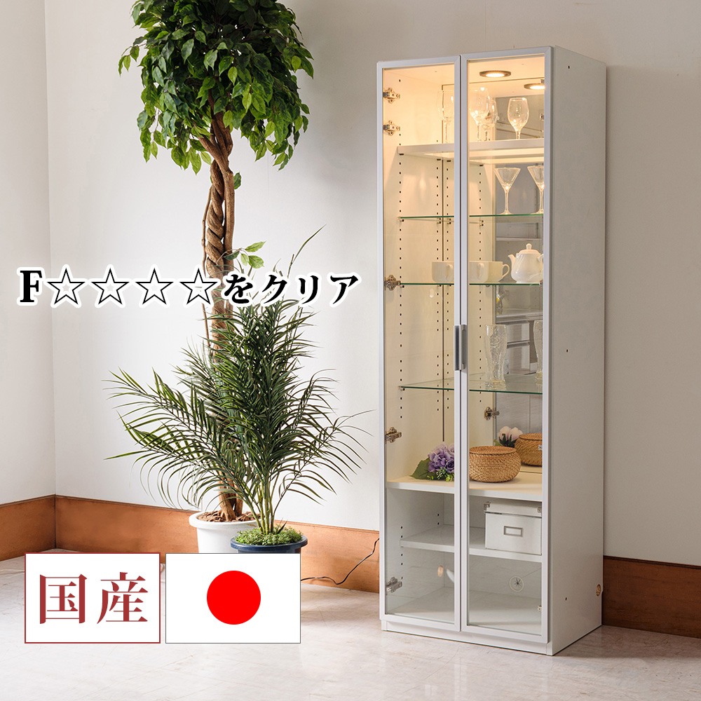 国産 コレクションボード コレクションケース ラック LED 大型 幅60cm