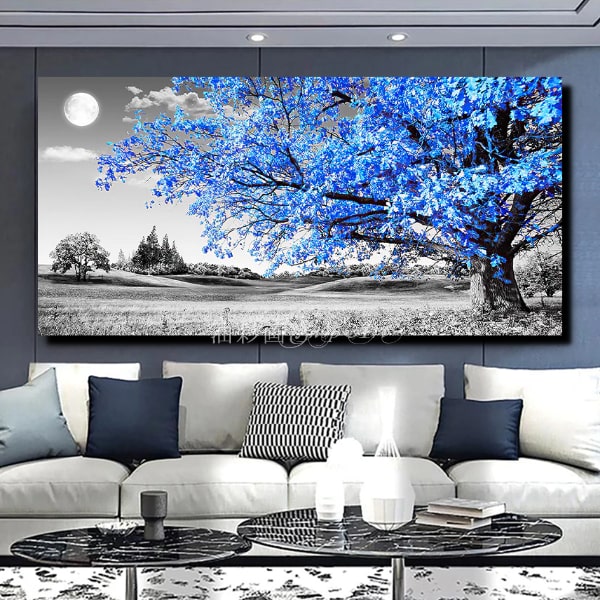 絵画 インテリア モノトーン シック 特大 1パネル モノトーンの風景