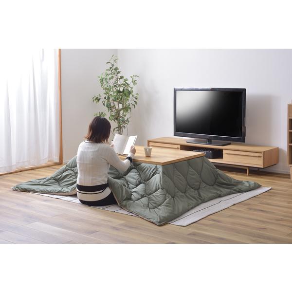 東谷 こたつ布団 長方形 洗える リバーシブル 省スペース おしゃれ