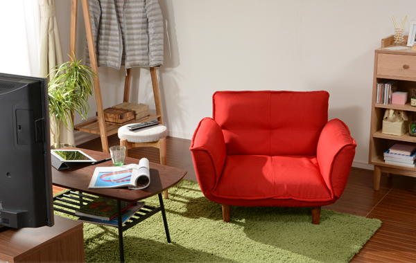 日本製 1人掛けソファ KAN 1P ソファー 一人掛け ソファ 1人掛け 1人用