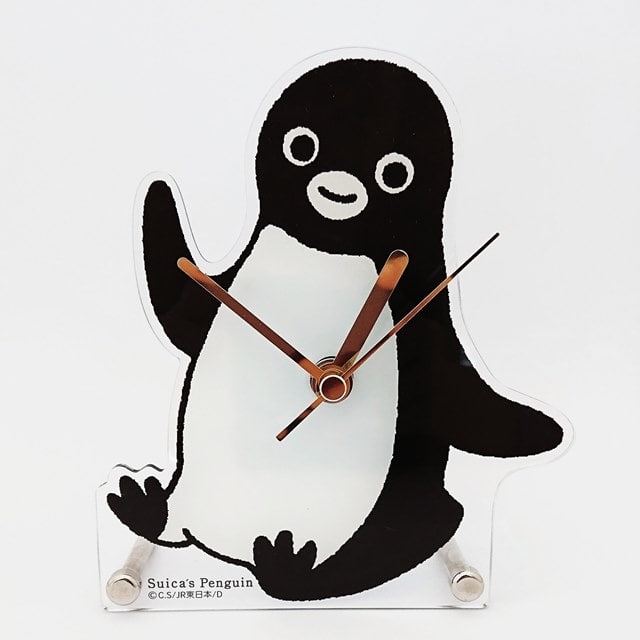 Suicaのペンギン アクリル時計:TRAINIART JRE MALL店通販｜JRE MALL