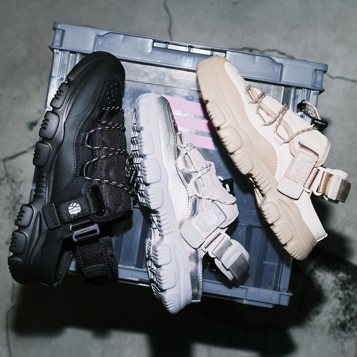 SHAKA スニーカーサンダルWRAPPED MOUNTAIN AT [メンズ/レディース