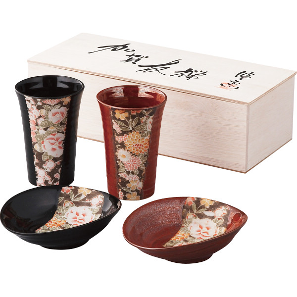 加賀友禅 二人の晩酌セット | シャディギフトモール