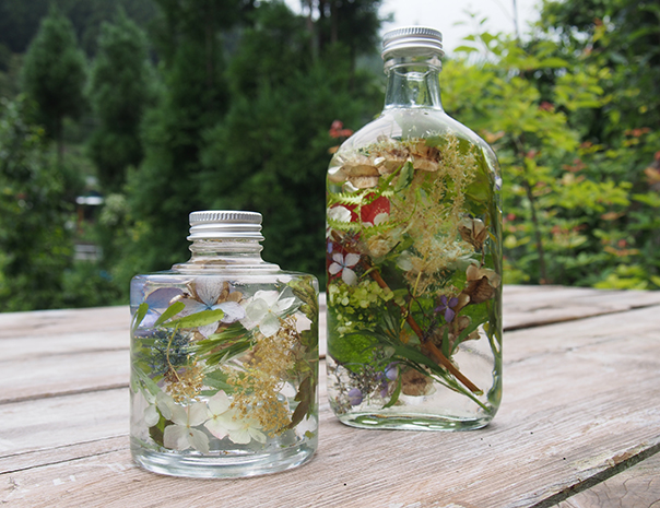 瓶の中の小さな森～檜原村の草花でハーバリウムを作ろう！｜FSC応援