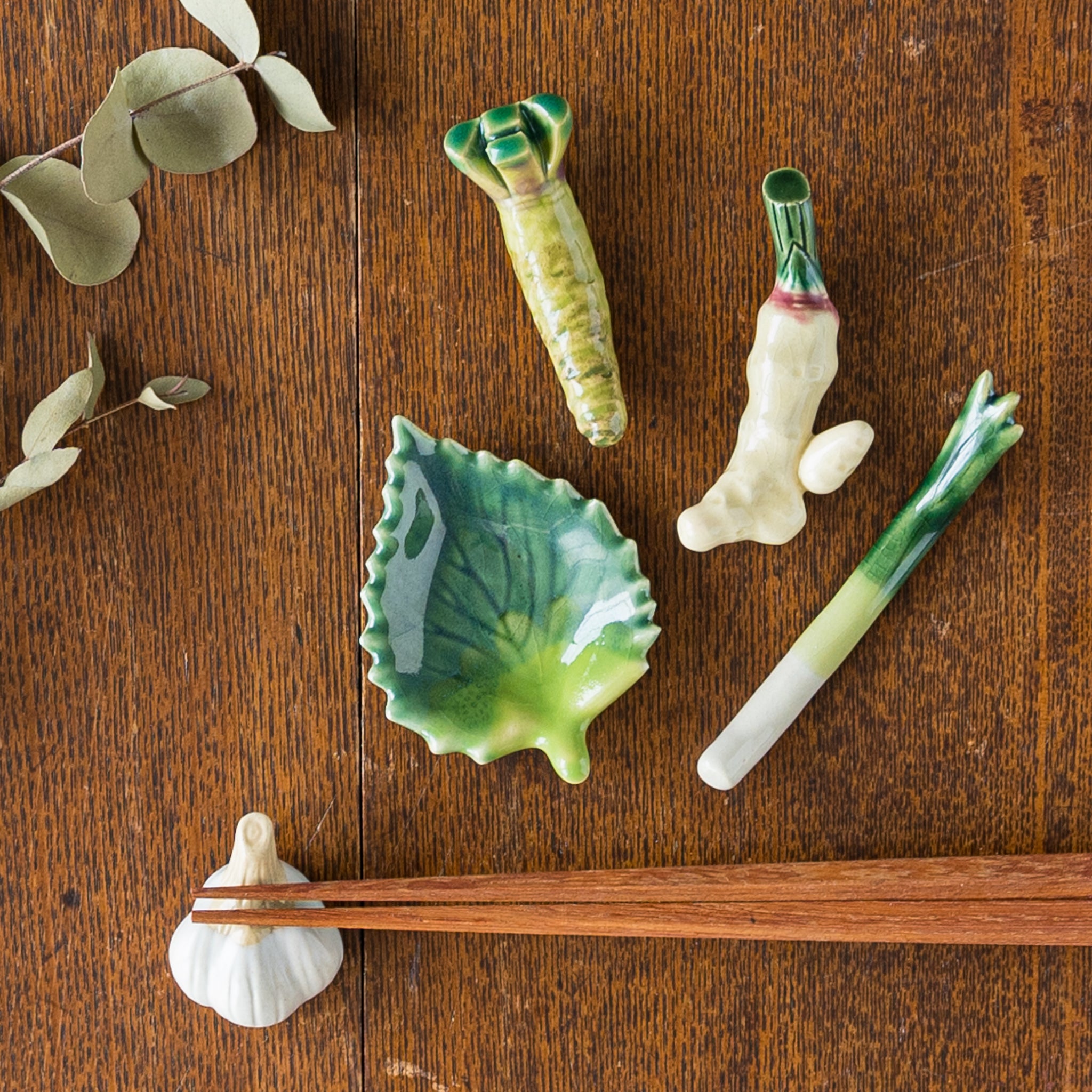 美濃焼 イホシロ窯 箸置き 薬味シリーズ｜和食器通販 四季折折 – 四季